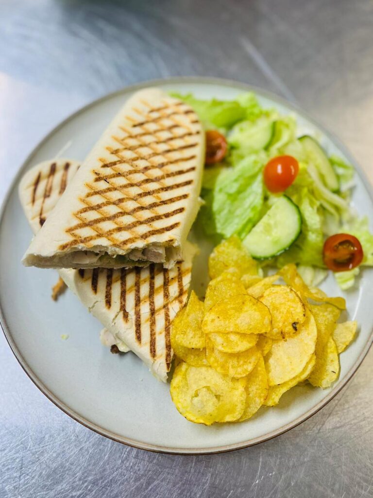 Panini at the Cosy Café