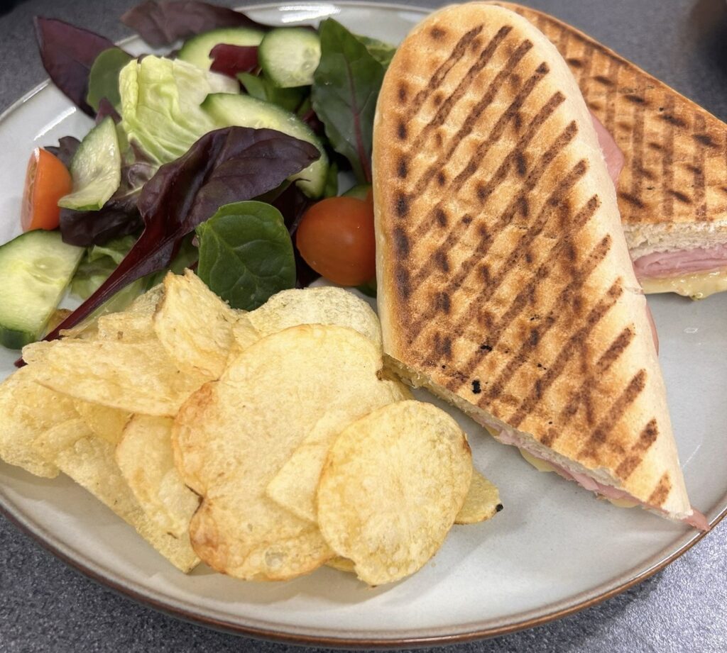 Panini at the Cosy Café