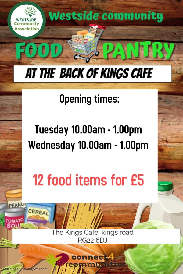 Kings Cafe Food Pantry in Basingstoke